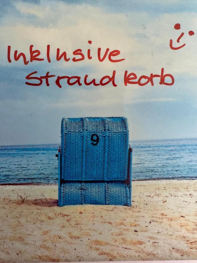 Weitblick - Mit Strandkorb, Mehr Meer Geht Nicht Lyksborg Eksteriør billede